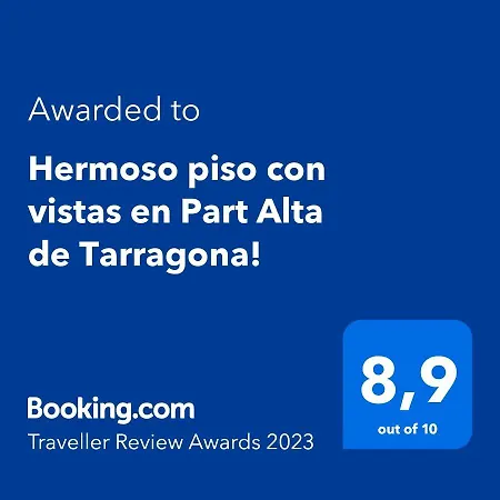 Hermoso Piso Con Vistas En Part Alta De Tarragona! דירה טראגונה